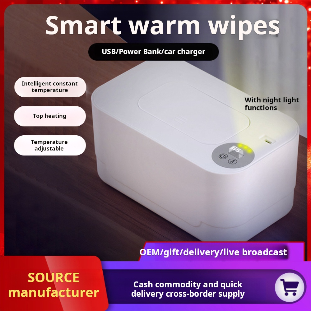 Baby Wipe Warmer - Baby Wipe Warmer, Night Light USB,