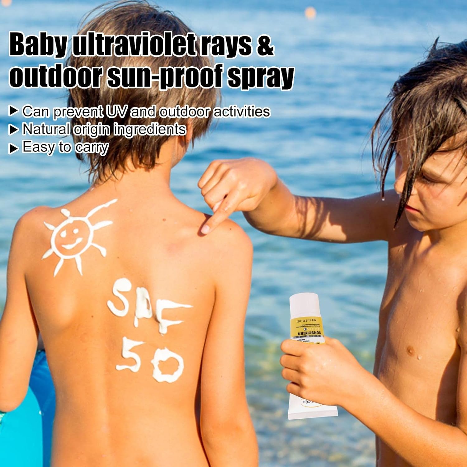 Baby Sunblock Cream Protect an - Baby Sunscreen Lotion incelemesi ve fiyatı