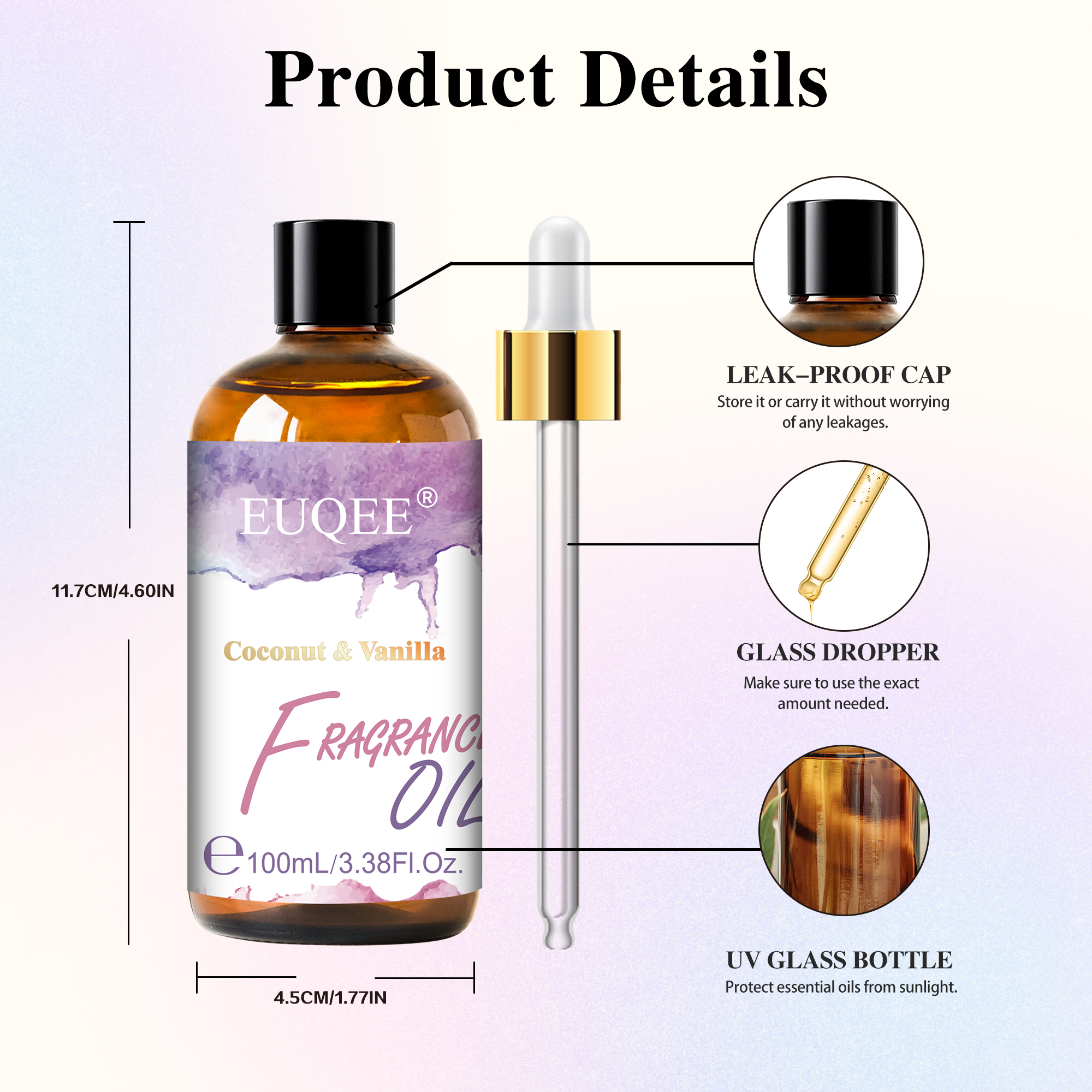 EUQEE 100ml Fragrance Oils For - Baby Products Soap incelemesi ve fiyatı