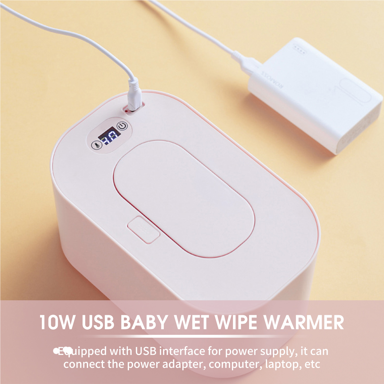 【HOT】USB Portable Baby Wet Wip - Baby Wipe Warmer incelemesi ve fiyatı