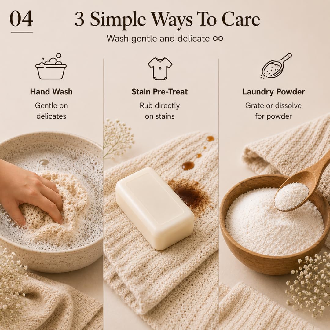 Natural Laundry Soap Bar for S - Baby Products Soap incelemesi ve fiyatı